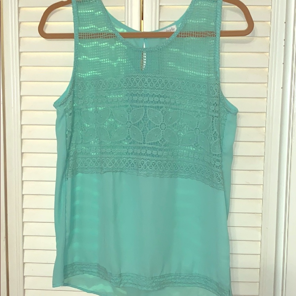 M Light blue Tank